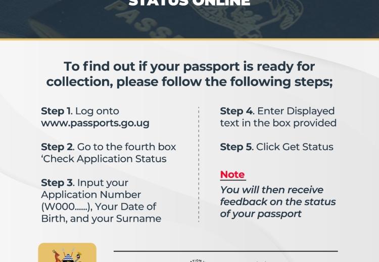 Image showing steps of applying for a passport