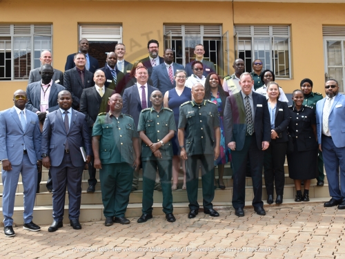 Group Photo of Immigration Staff and visiting students